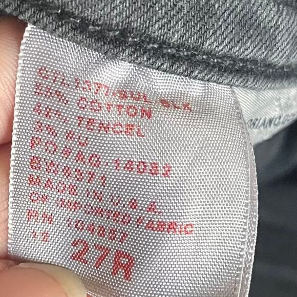 Adriano Goldschmied Stevie Ankle Jeans 27R Black Slim Straight Casual Streetwear - Picture 10 of 10